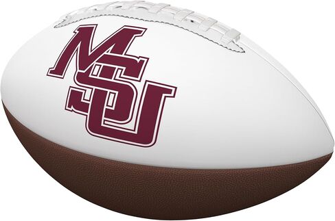 Logo Brands Mississippi State Bulldogs Mini Interlocking MS Autograph Football in Saudi Arabia