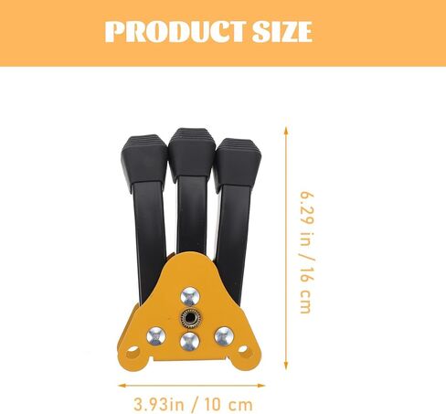 حامل فلوت كلارينيت قابل للطي مع قاعدة صفراء حامل فلوت موثوق به لآلات النفخ الخشبية وحامل ثلاثي القوائم المحمول وإكسسوارات الكلارينيت in Kuwait