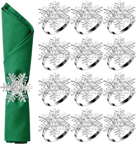 Gold Napkin Rings Set of 12 Metal Napkin Rings Holder for Cloth Napkins Table Bunny Napkin Rings for Easter Party Dinner Table Decoration in Kuwait