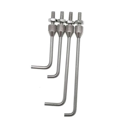SUXING L Type Contact Points for Dial Indicators M2.5 Thread Shank(A Set) in Saudi Arabia