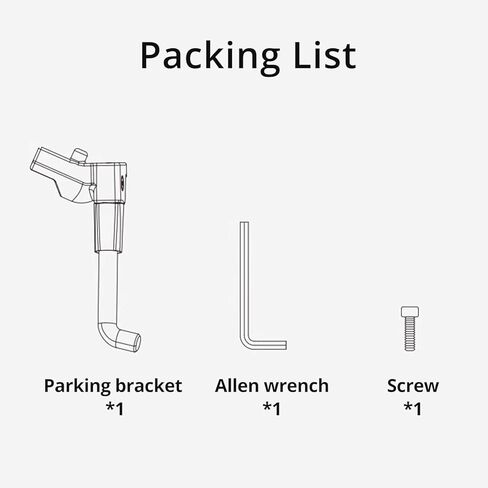 مسند سكوتر ذاتي التوازن متوافق مع Segway Ninebot S/MINI/MINI Pro/MINI Pro2 / S-PRO/S 2 Segway S-LITE - ملحقات سكوتر موقف السيارات (غير متوافقة مع S-Plus) in Kuwait