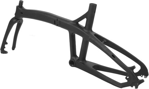 T800 Front Fork Lightweight Cycle Frameset, 20 Inch Disc Brake Frameset, Enhanced Vibration Absorption Frame with Durable Build, Ideal for Road & Mountain Bike Upgrade in Kuwait