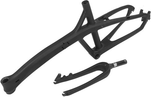 T800 Front Fork Lightweight Cycle Frameset, 20 Inch Disc Brake Frameset, Enhanced Vibration Absorption Frame with Durable Build, Ideal for Road & Mountain Bike Upgrade in Kuwait