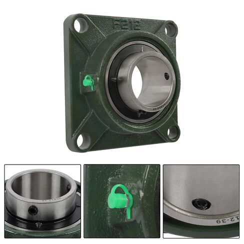 findmall UCF212-39 Pillow Block Bearing Units 2-7/16" Bore Self-Aligning Cast Iron Bearings, Industrial Mounted Units 4Pcs in Saudi Arabia