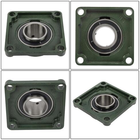 findmall UCF212-39 Pillow Block Bearing Units 2-7/16" Bore Self-Aligning Cast Iron Bearings, Industrial Mounted Units 4Pcs in Saudi Arabia