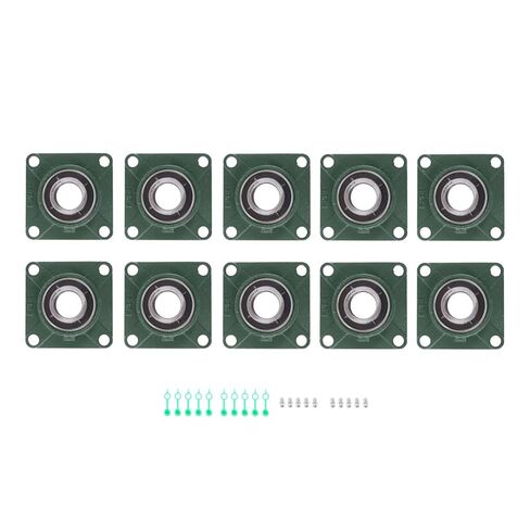 findmall UCF208-24 Pillow Block Bearing 1-1/2" 4-Bolt with Seat Bearing, 10 PCS Heavy Duty Self-Aligning in Saudi Arabia