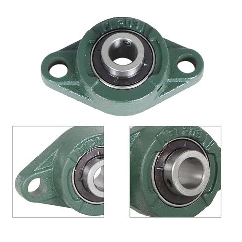 10Pcs UCFL202-10 Pillow Block Bearings 5/8 Inch Bore Mounted Pillow Block Bearings 2 Bolt, Self Alignment in Saudi Arabia