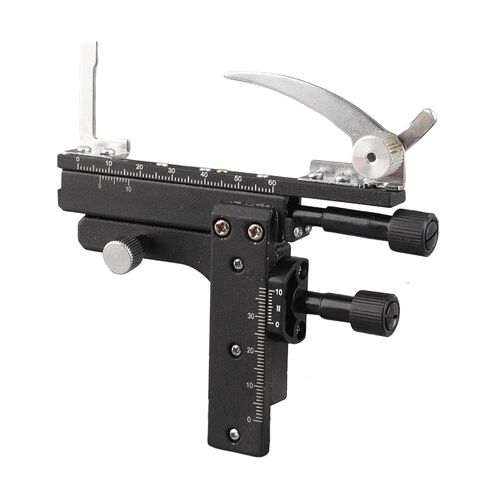 Professional Microscope Moveable Stage High Accurate Caliper for Convenient Slice Movement for Laboratory Scientists Plastic and Metal in Saudi Arabia