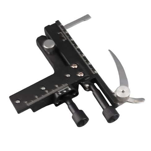 Professional Microscope Moveable Stage High Accurate Caliper for Convenient Slice Movement for Laboratory Scientists Plastic and Metal in Saudi Arabia