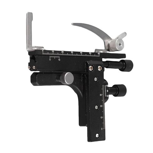Professional Microscope Moveable Stage High Accurate Caliper for Convenient Slice Movement for Laboratory Scientists Plastic and Metal in Saudi Arabia