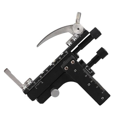 Professional Microscope Moveable Stage High Accurate Caliper for Convenient Slice Movement for Laboratory Scientists Plastic and Metal in Saudi Arabia