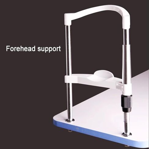 Vision Training Forehead Bracket, Optometry Lifting Chin Bracket, Curved Ergonomic Chin Support, Adjustable Height, for Auto Refractometer, Vision Training, Optical Instrument in Saudi Arabia