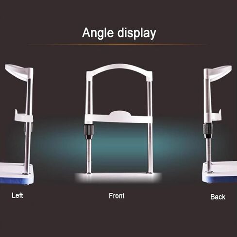 Vision Training Forehead Bracket, Optometry Lifting Chin Bracket, Curved Ergonomic Chin Support, Adjustable Height, for Auto Refractometer, Vision Training, Optical Instrument in Saudi Arabia
