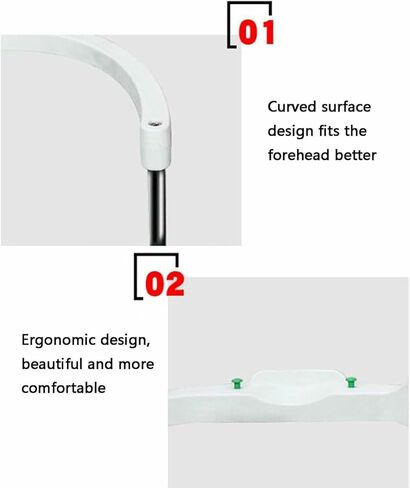 مسند الذقن للجبهة التدريبية القابلة للتعديل مع مقبض تعديل الارتفاع معدات النظارات البصرية لمقياس الانكسار التلقائي والأجهزة الأخرى- in Kuwait