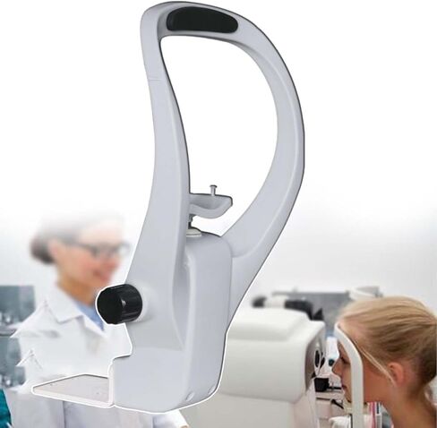 Adjustable Chin Rest Forehead Support for Auto Refractometer & Vision Training, Ergonomic Curved Design, Optometry Accessories for Enhanced Comfort & Stability in Kuwait