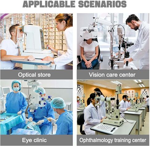 Adjustable Vision Training Forehead Bracket & Chin Rest for Auto Refractometer - Optometry Accessories for Enhanced Visual Support and Comfort in Kuwait