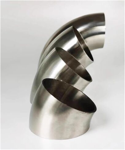 19/25/32/38/45/51/57/63/76/89/102/108 مم 304 الفولاذ المقاوم للصدأ لحام 30/45/60/90 درجة الكوع تركيب الأنابيب (أحمر، 45 مم × 1.5 مم) in Kuwait