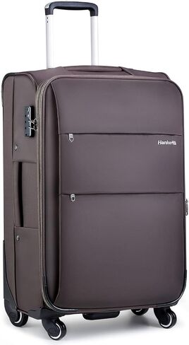 Hanke 16 Inted Underseated على أمتعة مع عجلات صغيرة حقيبة سودس على جانب الأكياس لسفر حقائب سفر خفيفة الوزن مع عجلات أمتعة سفر شخصية للرجال والنساء. (الأرجواني) in Kuwait