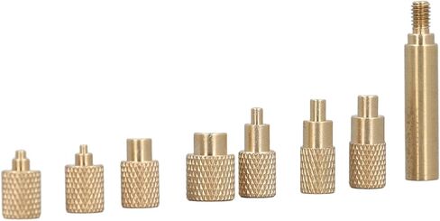 طرف إدراج مجموعة الحرارة، 7 أحجام M2/M2.5/M3/M4/M5/M6/M7/M8 نصائح لحام النحاس، لرؤوس لحام الحديد 936 T18 ST 900M FX888D FX600 WLC100 in Saudi Arabia