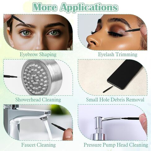 100 PCS Brushes for Braces Dental Brushes Picks Interdental Brush Teeth Brush Picks Dental Cleaning Tools for Braces Bridges Care, Portable Bendable Heads in Kuwait