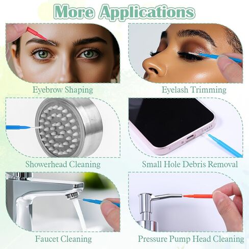 100 PCS Brush for Braces Interdental Brushes Between Teeth Dental Cleaning Tools Tooth Floss Picks Oral Hygiene Toothpicks in Kuwait