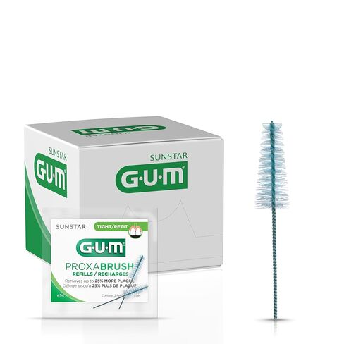 عبوات GUM Proxabrush Go-Betweens، ضيقة، 414PQF، مقبض دائم متوافق، عينة احترافية، 36 قطعة in Saudi Arabia