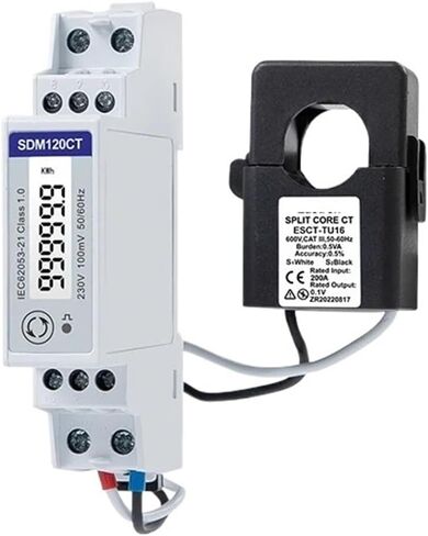 SDM120CT-MV+ESCT-TU16 100A-200A/0.1V، 230V، سلك المرحلة الثانية (120CT وTU1650A) in Saudi Arabia