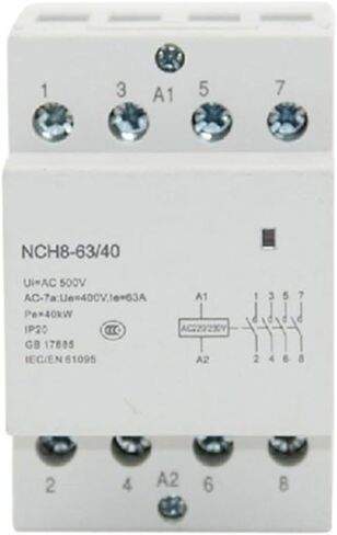 NCH8-20 NCH8-25 NCH8-40 NCH8-63 Contactor(NCH8-20A,1NO1NC) in Saudi Arabia