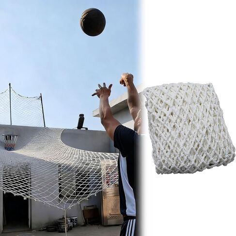Basketball Rebounder Net for Shooting Practice - Garden Safe Net with 10cm Mesh, Easy to Install, Durable Rope, Perfect for Athletes Training and Skill Development in Saudi Arabia
