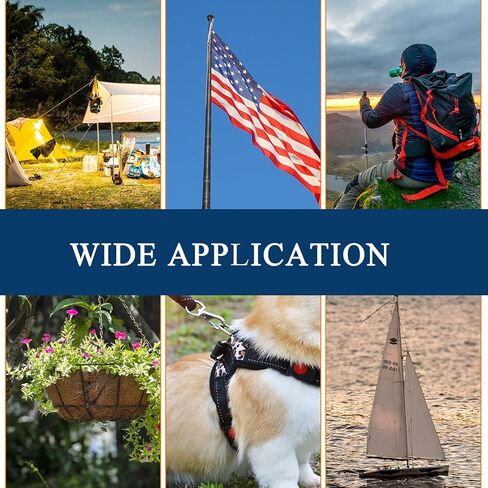 Swivel Eye Snap Hooks 304 Stainless Steel Flag Clips 3.5 Inch Heavy Duty Swivel Snap Hook Flag Pole Clips Spring Hooks for Flagpole Rope, Dog leashes, Keychains, Boat Ropes 4pcs in Kuwait