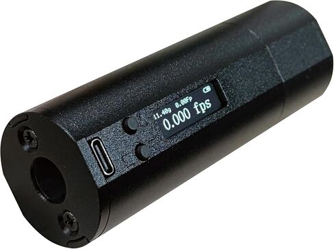 End Mounted Chronograph Bullet Speed Meter, Shooting Tester Pocket Chrony for PCP Airgun Velocity Measurement in Kuwait