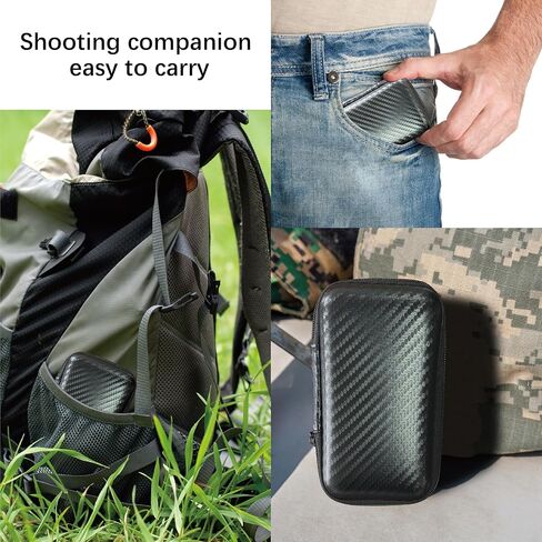 End Mounted Chronograph Bullet Speed Meter, Shooting Tester Pocket Chrony for PCP Airgun Velocity Measurement in Kuwait