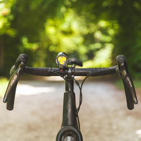 Exposure Lights Toro 16, Bike Light, Gunmetal Grey, IP67 Water Resistant, CNC-machined 6063 Aluminium, USB-C Rechargeable, 260g, Handlebar Mount, 7 Settings, 3850 Lumens in Kuwait