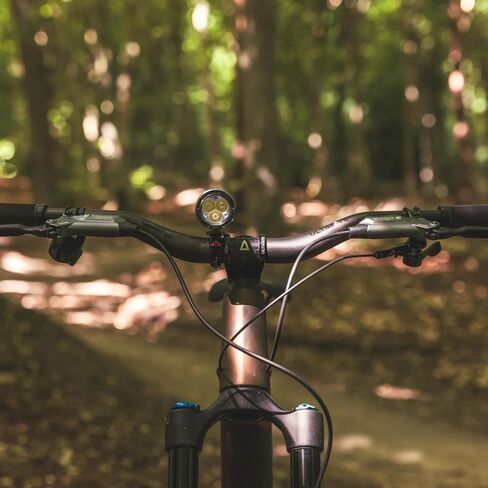 Exposure Lights Toro 16, Bike Light, Gunmetal Grey, IP67 Water Resistant, CNC-machined 6063 Aluminium, USB-C Rechargeable, 260g, Handlebar Mount, 7 Settings, 3850 Lumens in Kuwait