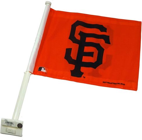 Rico Industries MLB San Francisco Giants Car Flag (Orange) in Saudi Arabia