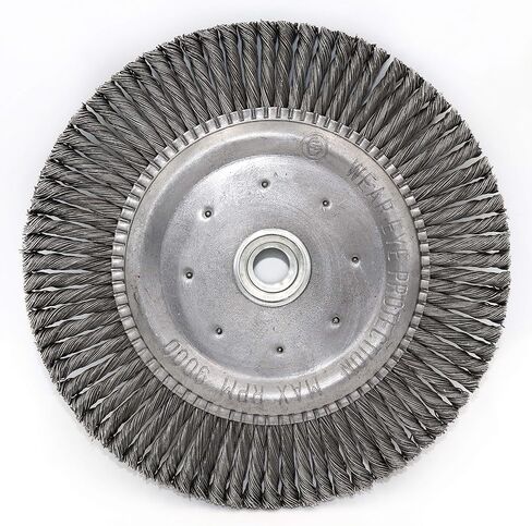 Shark Shark 13986 7-Inch by 5/8-11NC Stringer Bead Twist Wire Wheel, 0.020 Gauge Steel in Saudi Arabia