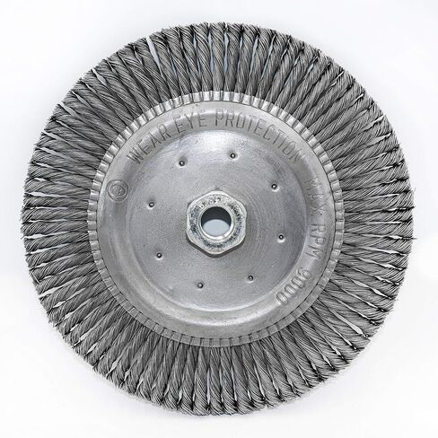Shark Shark 13986 7-Inch by 5/8-11NC Stringer Bead Twist Wire Wheel, 0.020 Gauge Steel in Saudi Arabia