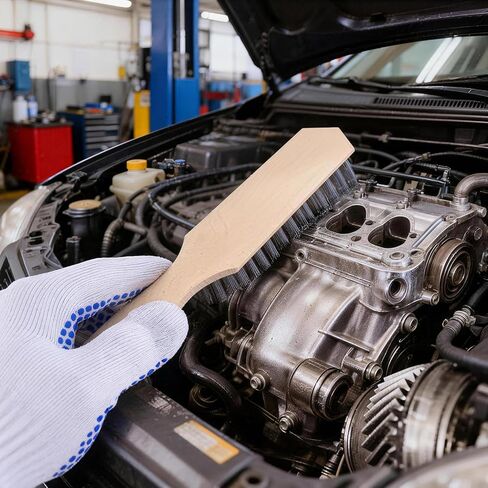 12 Pack 10.5 Inch Wire Brush, Stainless Steel Wire Brushes for Cleaning Rust, Wire Brush Set, Multi-Purpose Metal Brush for Slag & Rust Removal in Kuwait