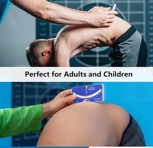 Professional Scoliosis Meter Spine Scoliometer Measurement Tool for Hospital Test Range 0-30° in Kuwait