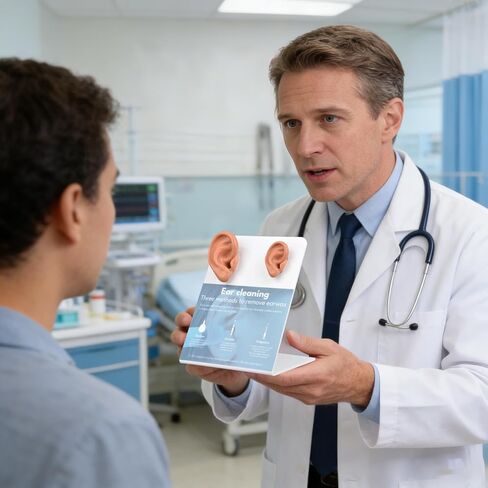 Ear Wax Removal Training Kit, Silicone Ear Canal Cleaning,Ear Anatomical Model, Fake Ear Training Kit for Medical Learning, Classroom Teaching, Auditory Learning, and Science Education in Kuwait