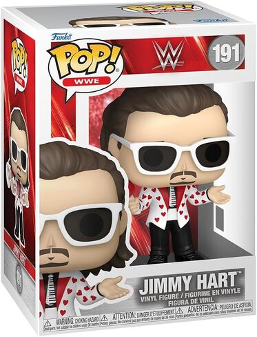 Funko Pop! WWE: Jimmy Hart - Collectable Vinyl Figure - Gift Idea - Official Merchandise - Toys for Kids & Adults - Sports Fans - Model Figure for Collectors and Display in Saudi Arabia