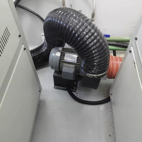 Flexible Silicone Brake Cooling Duct Hose - 203mm (8") Insulated Vent Pipe for Automotive Exhaust Fan, Dryer Vent, Induction Intake, Heat Resistance in Saudi Arabia