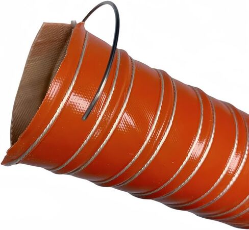 Heavy-Duty 3in Silicone Brake Cooling Duct Hose - Flexible Ventilation & Heating for Automotive Induction & Vacuum Systems (102mm / 4 1/8") in Saudi Arabia
