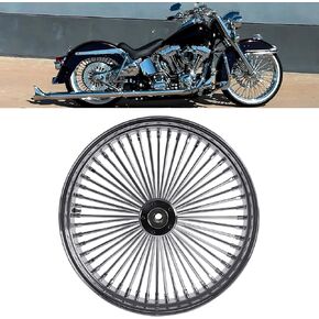 52 Spoke 21" x 3.5" Front Wheel - Single Disc Non-ABS Compatible with 2008-Up Harley Softail & Harley Dyna Custom Wheels in Kuwait