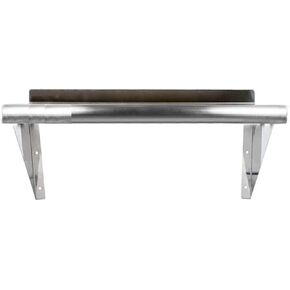 رف تثبيت على الحائط من الفولاذ المقاوم للصدأ شديد التحمل من KPS - 16 بوصة × 36 بوصة | معتمد من NSF | رف حائط تجاري للمطبخ، المطعم، المرآب، غرفة المرافق in Kuwait