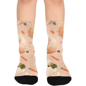 جوارب المشي لمسافات طويلة على شكل خنزير غينيا - جوارب دافئة سميكة للشتاء الحراري للأولاد والبنات الصغار للمدرسة، والارتداء اليومي والأنشطة الخارجية in Kuwait