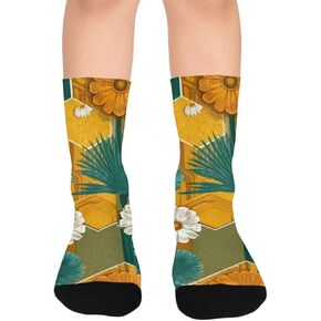 جوارب المشي لمسافات طويلة بخريطة بحرية عتيقة - جوارب شتوية حرارية سميكة دافئة للأطفال الصغار للأولاد والبنات للمدرسة، والارتداء اليومي والأنشطة الخارجية in Kuwait