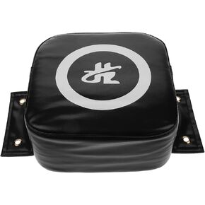 Lurrose Wall Mounted Boxing Focus Pad Black Small Pu Kick Cushion Martial Arts Training Equipment for Home Fitness and Taekwondo Kickboxing Practice in Kuwait