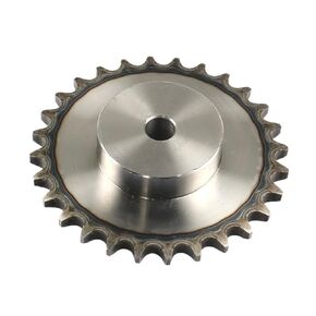 ترس ترس محرك فولاذي شديد التحمل 08B ضرس محرك سلسلة 9/10/12/14/15/16/17/18/20/21/24 درجة تروس الأسنان 12.7 مم صناعي 428 مصل اللبن (10 أسنان 45 مم OD) in Kuwait