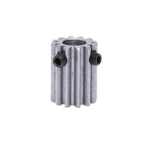 الصلب الثقيلة موتور ترس ترس 2 قطعة 1M12T حفز والعتاد تتحمل حجم 4 مللي متر محرك صغير منخفض الكربون الصلب المواد المعدنية ل in Kuwait